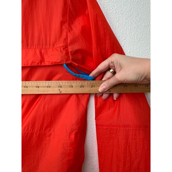 Nike ACG Habanero Red Hooded Windbreaker Jacket Women’s S Zip-Up - Picture 11 of 12